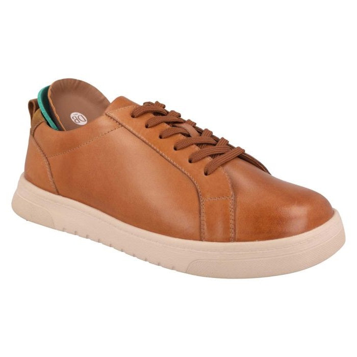 Men's Wide Fit DB Luca Shoes in Navy Leather - Image 11
