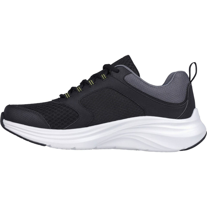 Men's Wide Fit Skechers 232628 Vapor Foam Trainers - Black/Lime in Black/Lime - Image 1