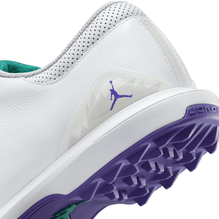 Men's Wide Fit Nike FQ7874-100 Jordan Adg 5 Waterproof Golf Shoes in White - Image 1