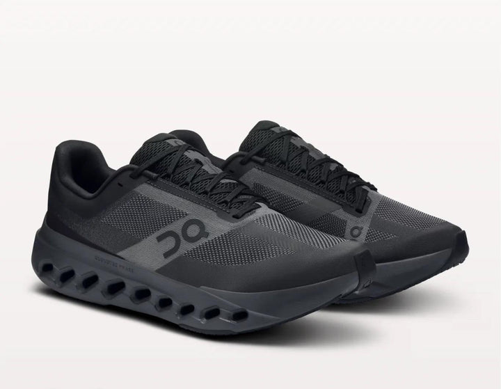 Women's Wide Fit On Cloudsurfer Next Wide Training Shoes in Black/Eclipse - Image 1