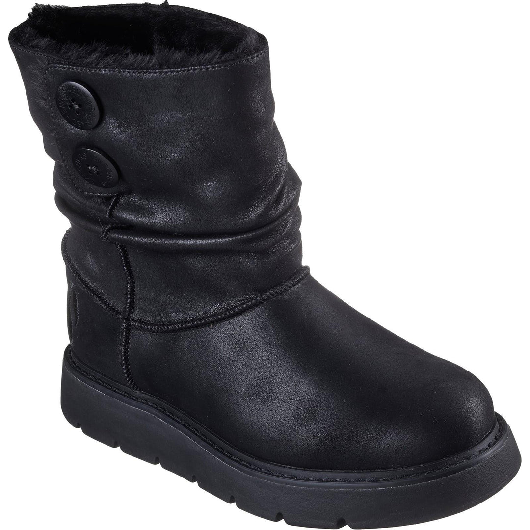 Women's Wide Fit Skechers 167889 Keepsakes Lite Freezing Boots in Black - Image 3