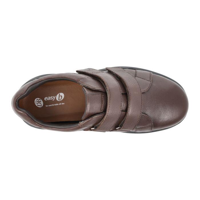 Men's Wide Fit DB Hugo Shoes in Black Leather - Image 12