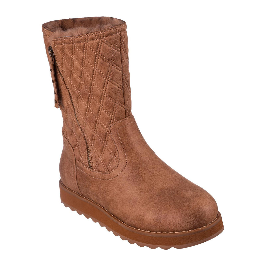 Women's Wide Fit Skechers 167675 Keepsakes 2.0 Morning Walks Boots in Chestnut - Image 9