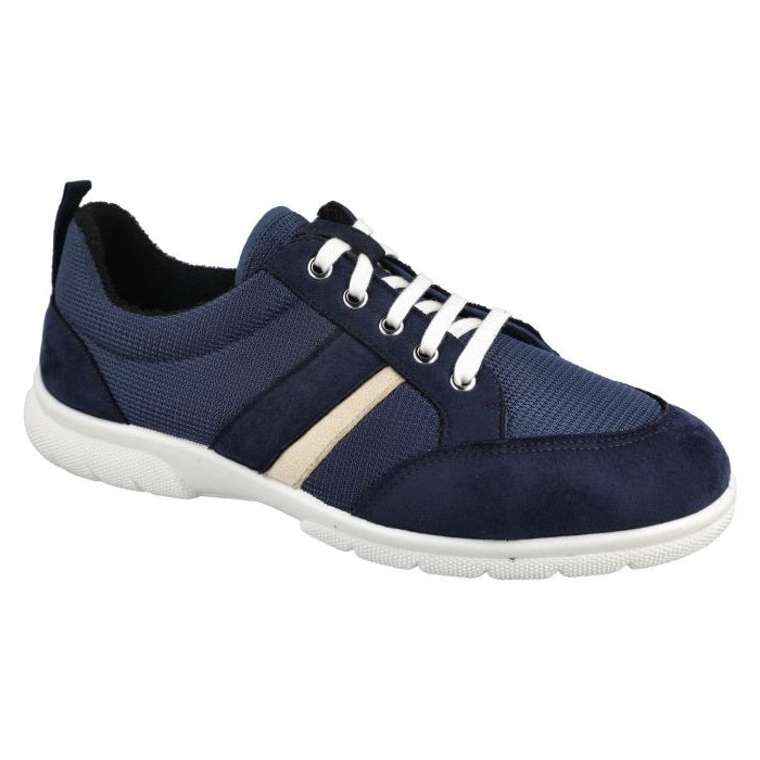 Men's Wide Fit DB Tim Canvas in Black - Image 9