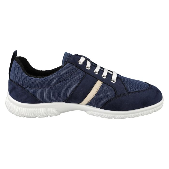 Men's Wide Fit DB Tim Canvas in Black - Image 1