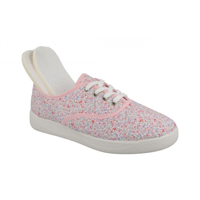 Women's Wide Fit DB Kangaroo Canvas Shoes in Sky Blue - Image 1