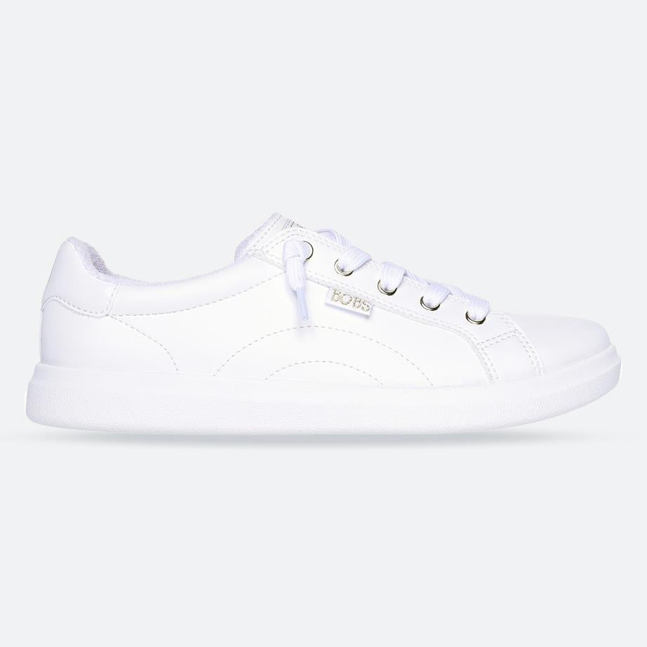Women's Wide Fit Skechers 114456W D-Vine Instan Delight Trainers in White - Image 1