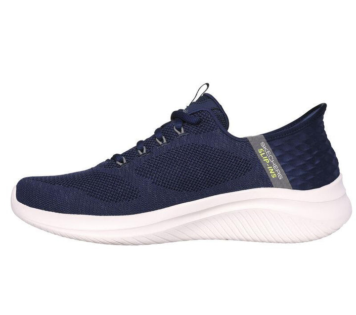 Men's Wide Fit Skechers 232458 Slip-ins Ultra Flex 3.0 New Arc Trainers in Navy - Image 1