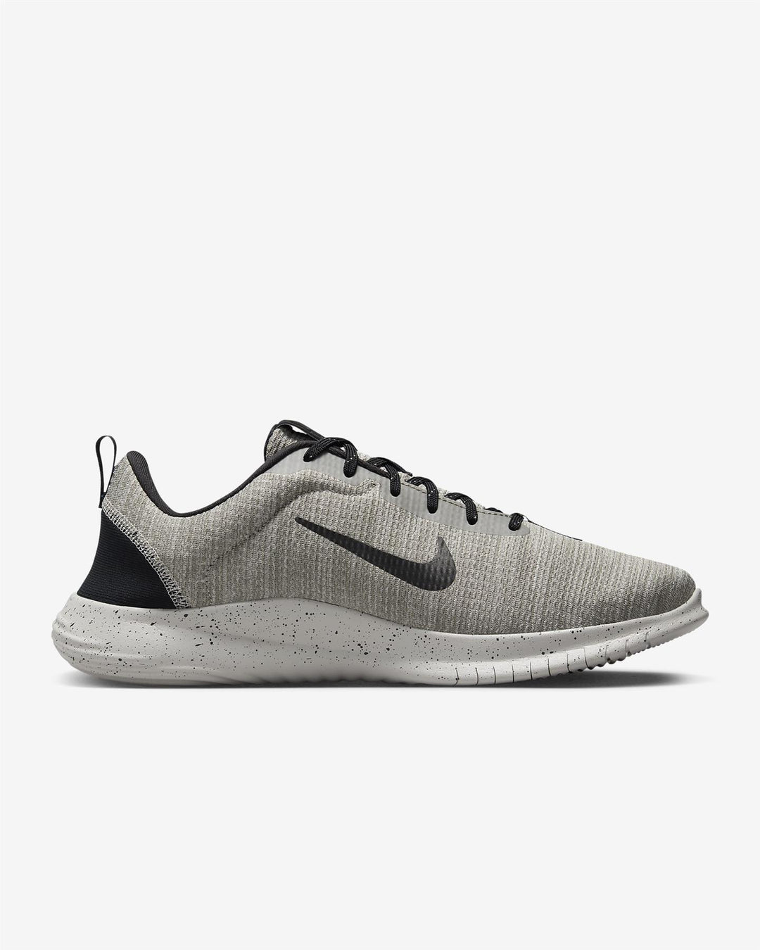 Men's Wide Fit Nike DV0744-001 Flex Experience Run 12 Running Trainers in Ore/Black Flat Pewter - Image 2