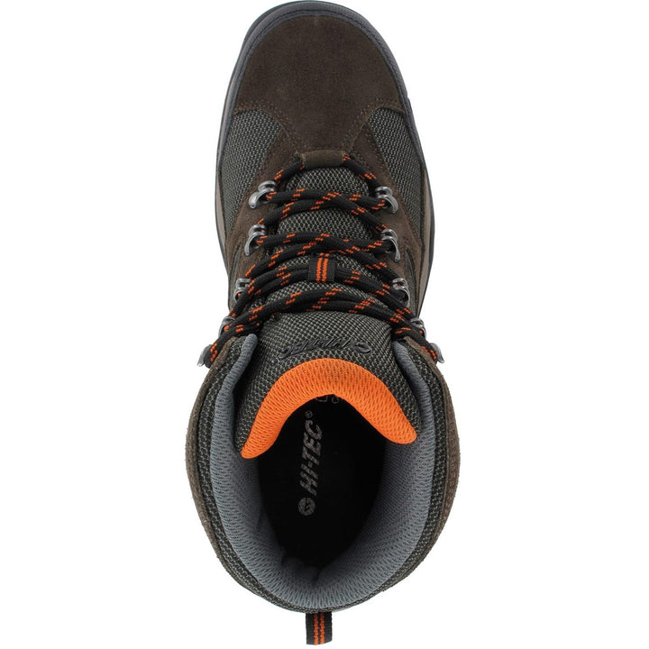 Men's Wide Fit Hi-Tec Storm Hiking Boots in Charcoal/Grey - Image 1