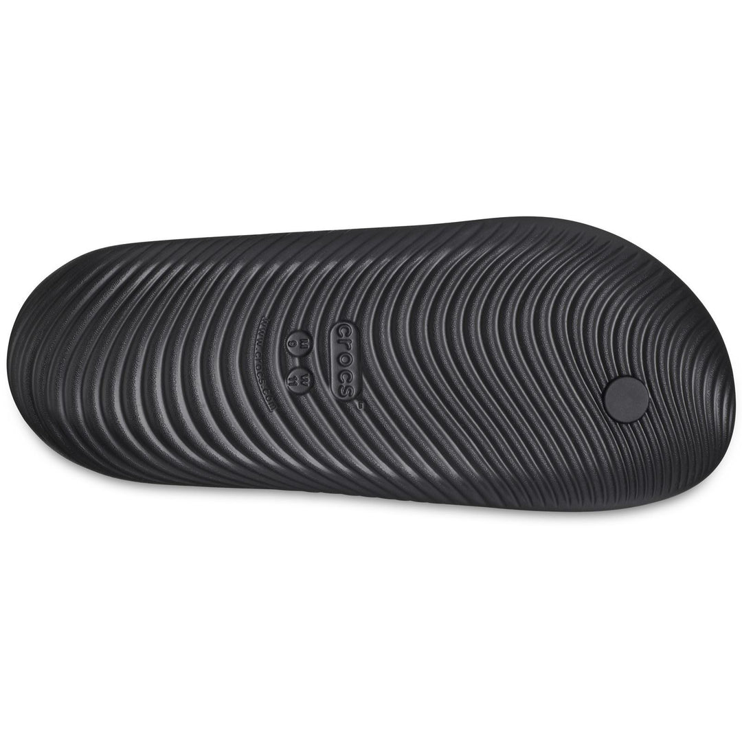 Women's Crocs 208437 Mellow Recovery Flip Flops in Black - Image 6