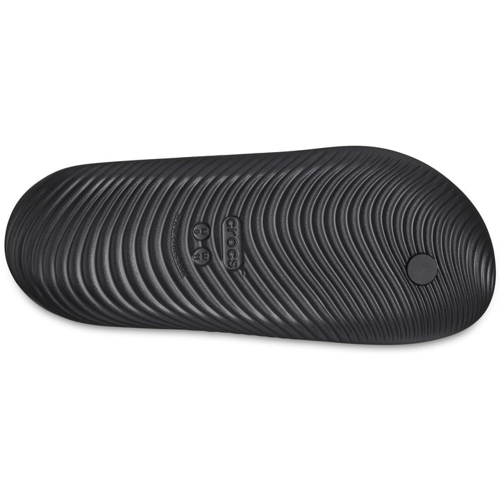 Women's Crocs 208437 Mellow Recovery Flip Flops in Black - Image 1