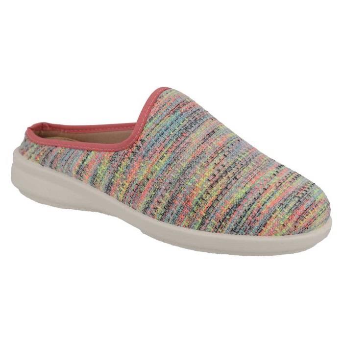 Women's Wide Fit DB Vesper Canvas Shoes in Black Textile - Image 1