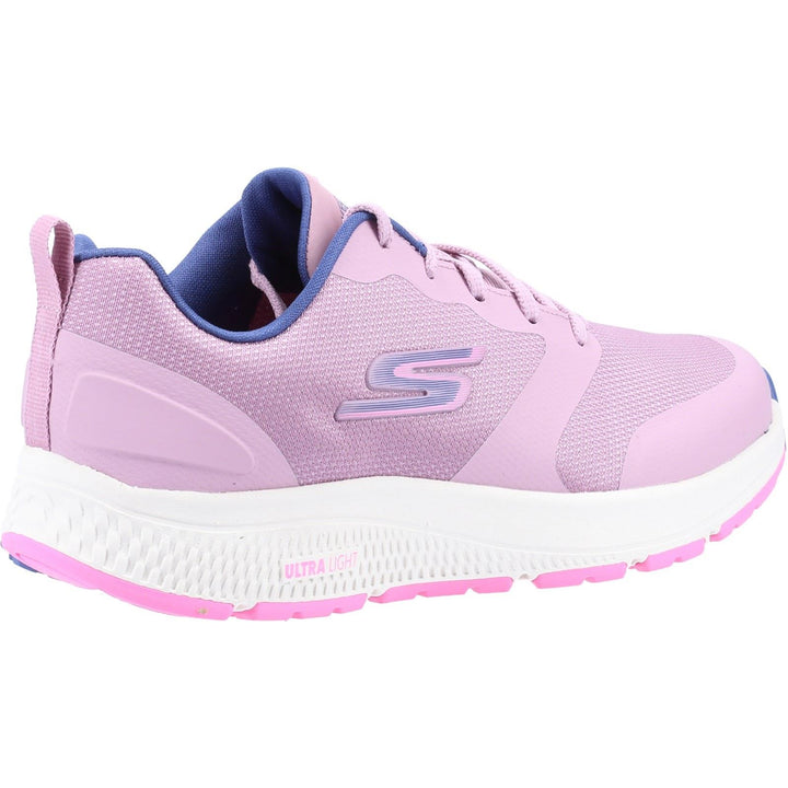 Women's Wide Fit Skechers 128275 GO RUN Consistent Lunar Night Trainers - Mauve in Mauve - Image 1