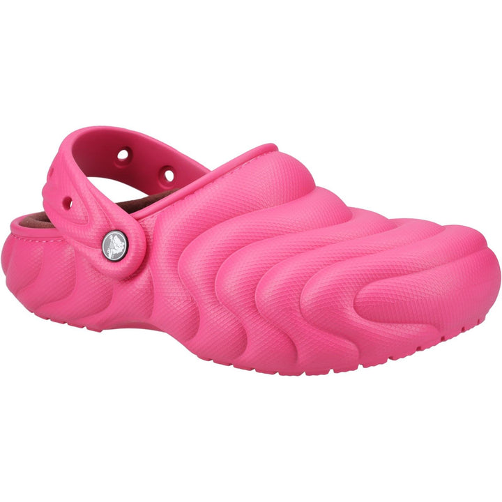 Women's Crocs 210059 Classic Lined Overpuff Clog Sandals in Nightfall - Image 1