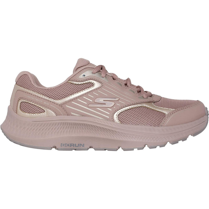 Women's Wide Fit Skechers 128606 Go Run Consistent 2.0 Advantage Trainers in Navy/Multi - Image 1