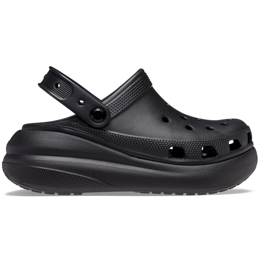 Women's Crocs 207521 Crush Clog Sandals in Black - Image 2