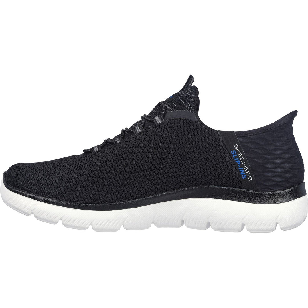 Men's Wide Fit Skechers 232457 Slip Ins Summits High Range Trainer in Black - Image 4
