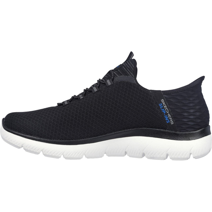 Men's Wide Fit Skechers 232457 Slip Ins Summits High Range Trainer in Black - Image 1