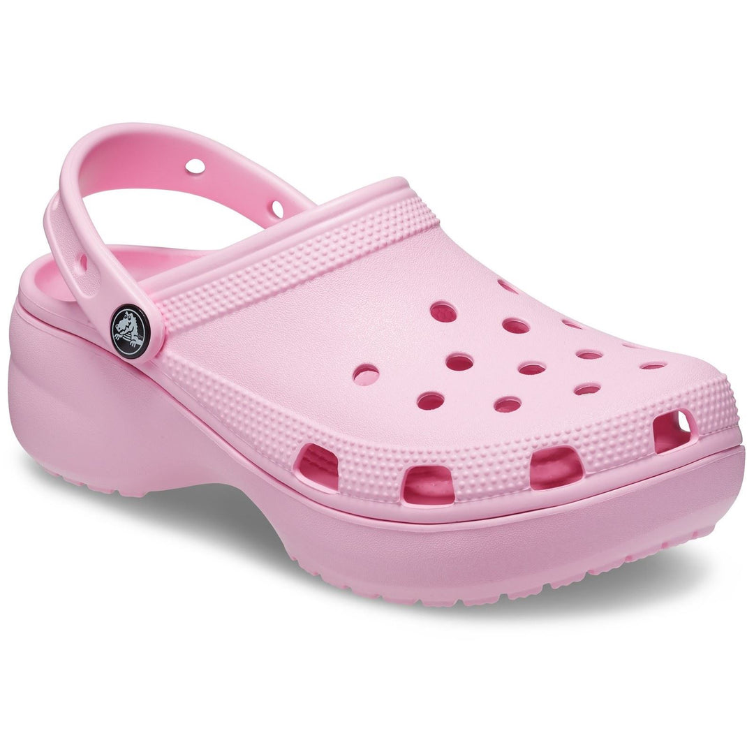 Women's Crocs 206750 Classic Platform Clog Sandals in Black - Image 8