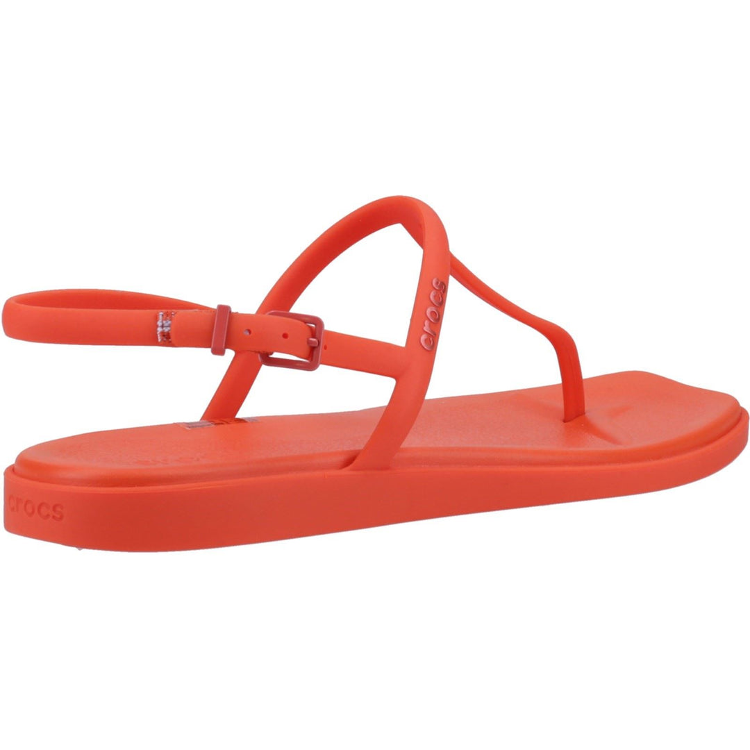 Women's Crocs 209793 Miami Thong Flip Sandals in Black - Image 24