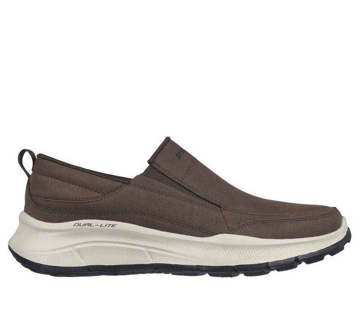 Men's Wide Fit Skechers 232517 Equalizer 5.0 Harvey Trainers in Chocolate - Image 1