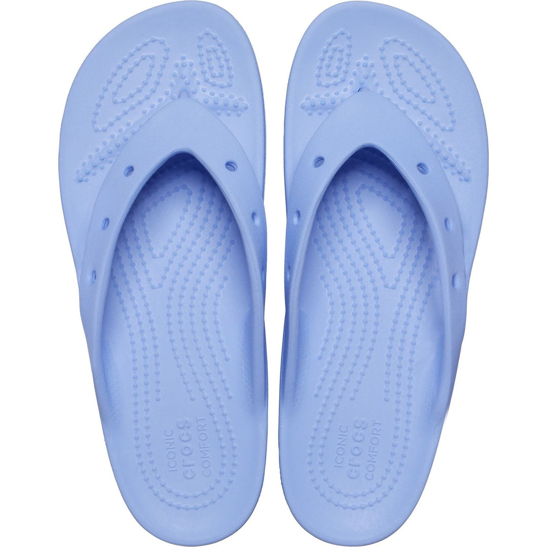 Women's Crocs 207714 Classic Platform Flip Flop in Bone - Image 24