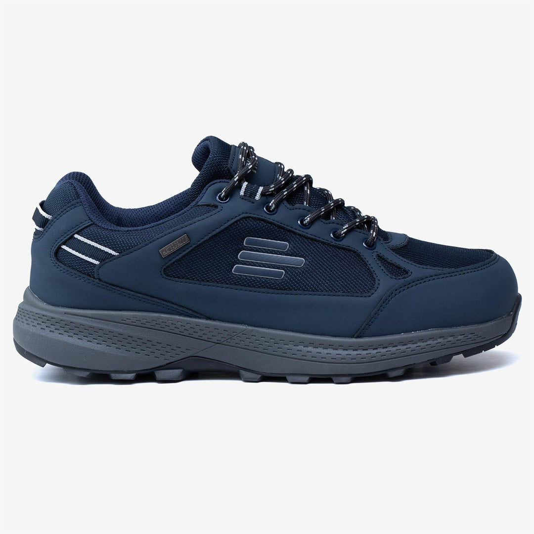 Men's Wide Fit Tredd Well Cloud Walk Trainers - Navy in Navy - Image 2