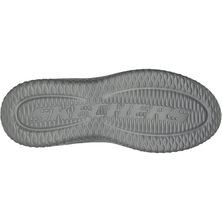 Men's Wide Fit Skechers 210238 Delson 3.0 Cicada Trainers in Black/Grey - Image 1