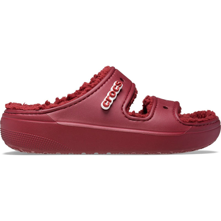 Women's Crocs 207446 Classic Cozzzy Sandals in Garnet - Image 1