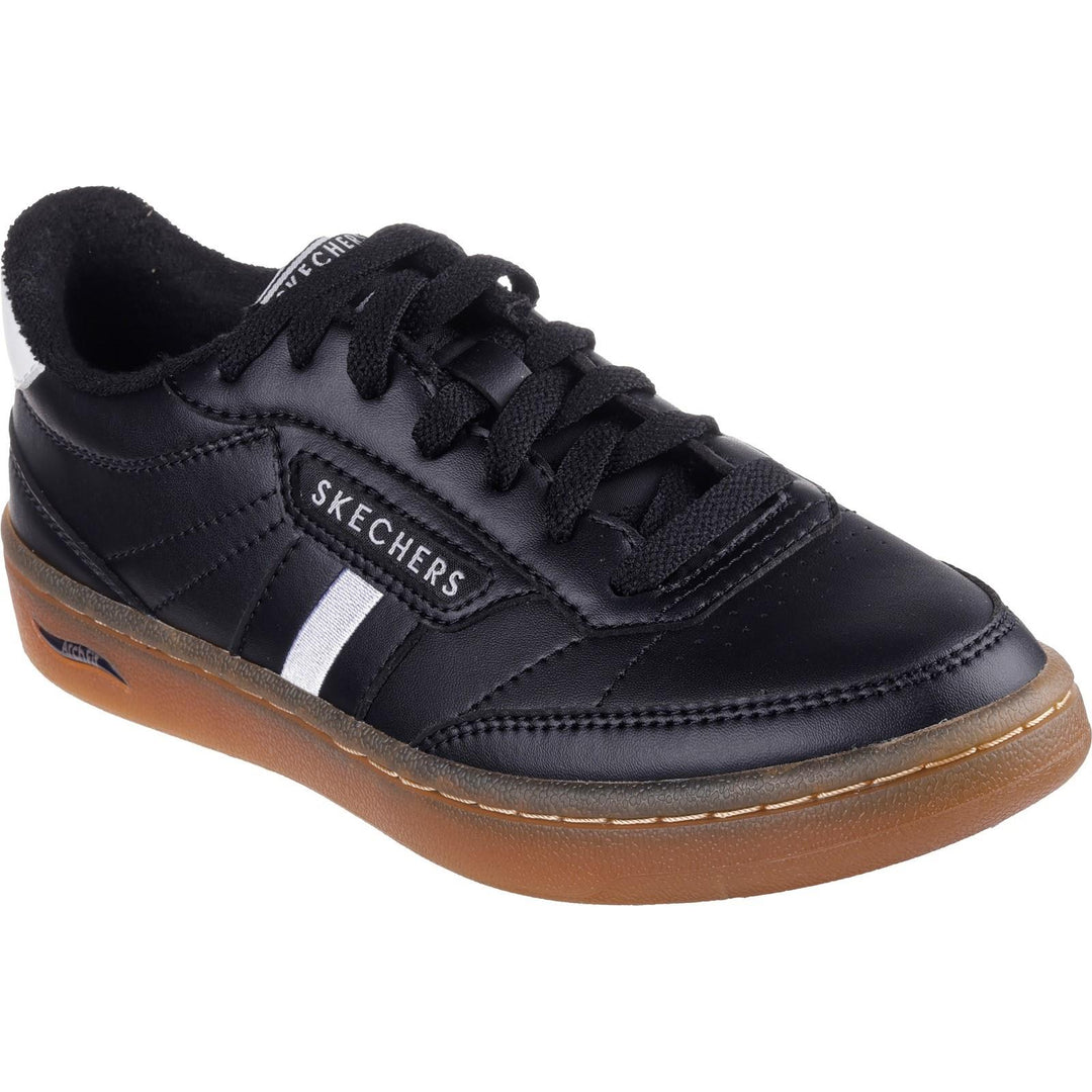 Women's Wide Fit Skechers 158806 Arch Fit Classic Trainers in Black - Image 3