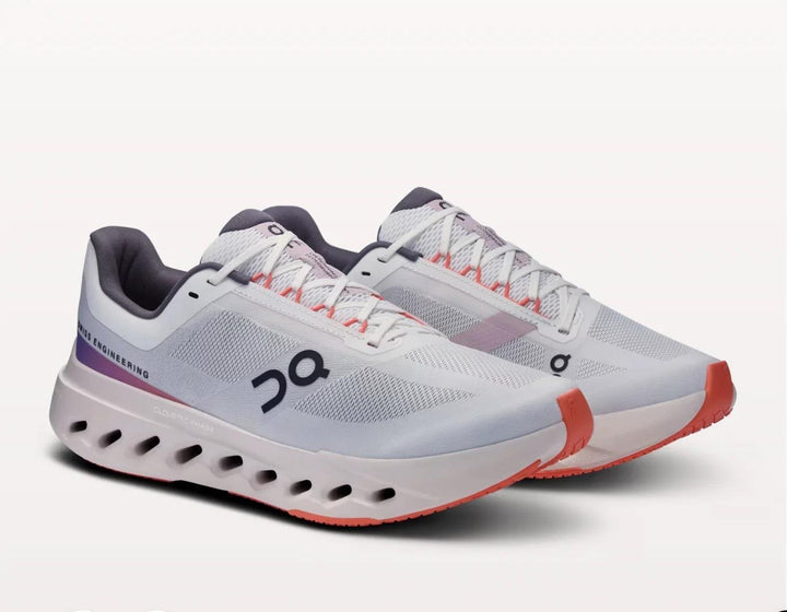 Men's Wide Fit On Cloudsurfer Next Wide Training Shoes - White/Flame in White/Flame - Image 1