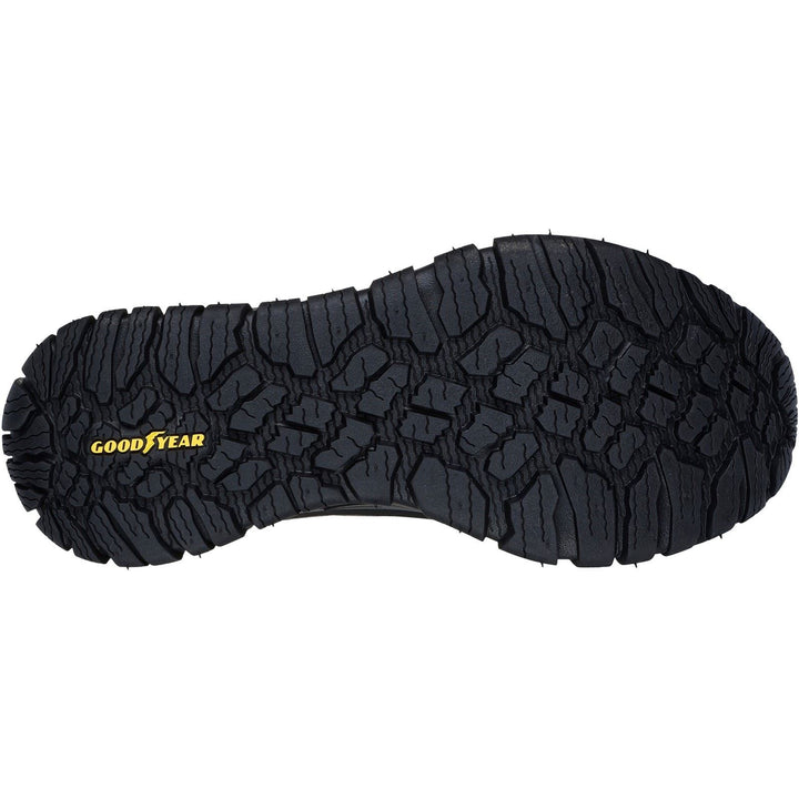 Men's Wide Fit Skechers 237488 Arch Fit Road Walker Vernal Trainers in Charcoal/Black - Image 1