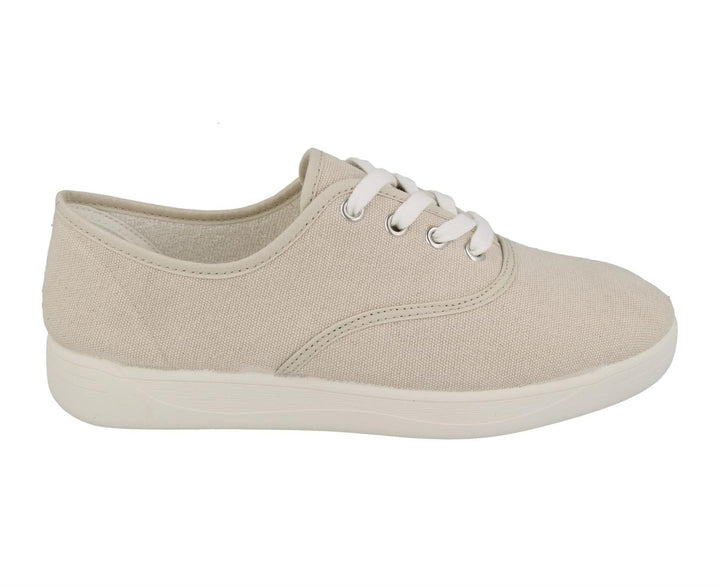 Womens Wide Fit DB Banff Shoes in Navy - Image 1