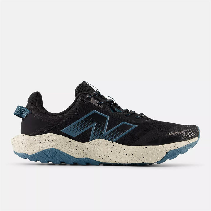 Men's Wide Fit New Balance MNTR9D5 Dynasoft Nitrel V6 Trail Walking/Running Trainers in Black/Salt Water - Image 1