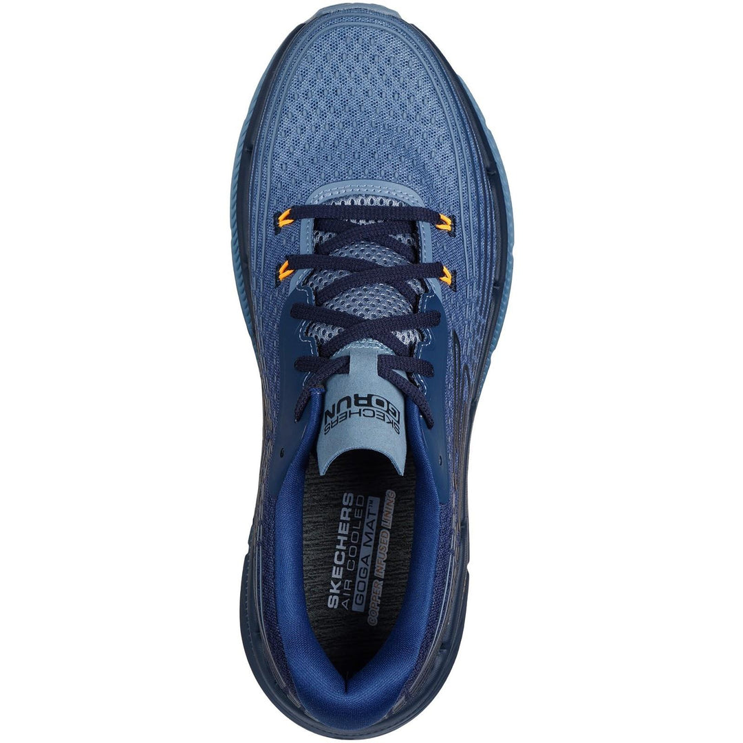 Men's Wide Fit Skechers 220835 Max Cushioning Premier 2.0 Vivid 2 Trainers in Navy - Image 5