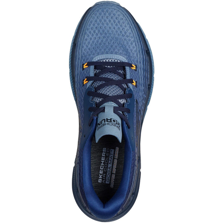 Men's Wide Fit Skechers 220835 Max Cushioning Premier 2.0 Vivid 2 Trainers in Navy - Image 1