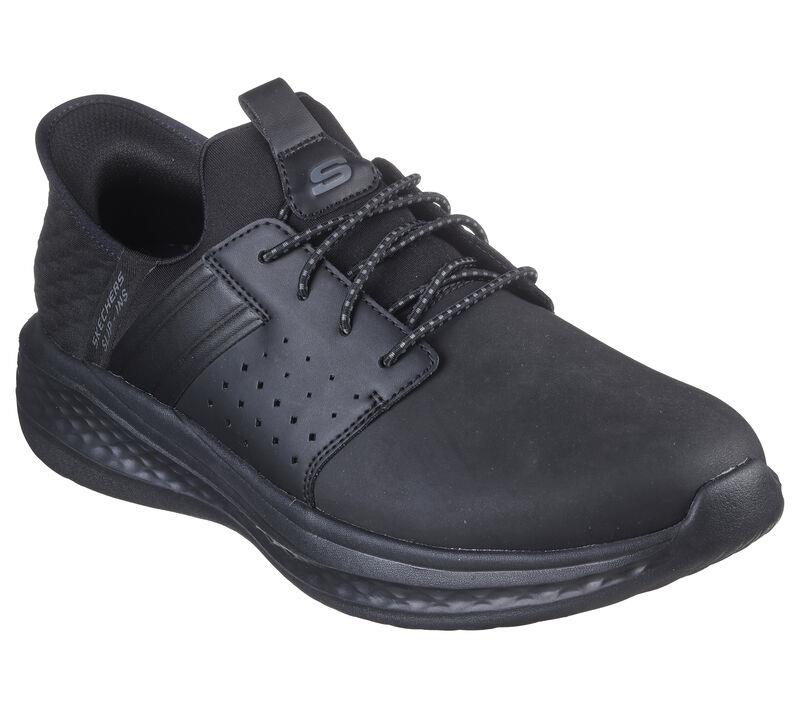 Men's Wide Fit Skechers 210828 Slip-ins RF Slade Zachary Trainers in Black - Image 3