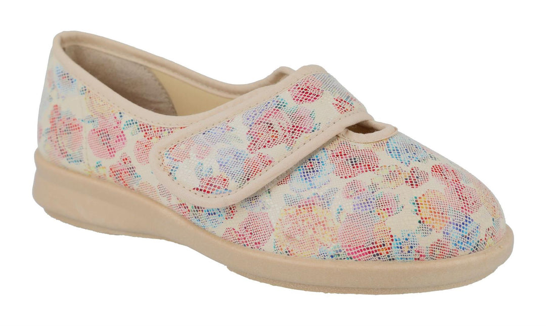 Women's Wide Fit DB Shrew Shoes in Black Multi - Image 8