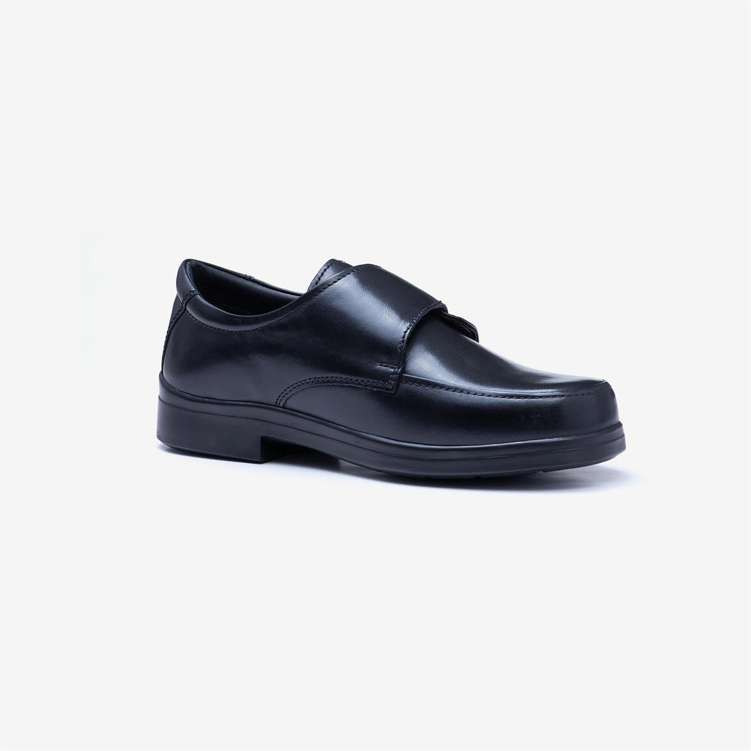 Mens Wide Fit Tredd Well York Shoes - Black in Black - Image 4
