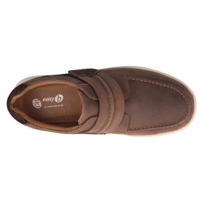 Men's Wide Fit DB Ethan Shoes in Denim Nubuck - Image 11