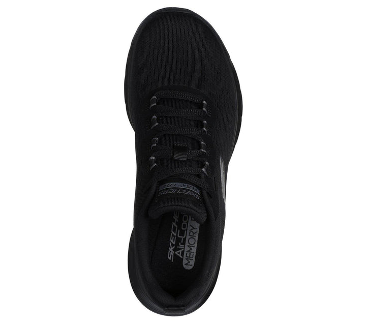 Women's Wide Fit Skechers 150201W Flex Appeal 5.0 New Path Trainers in Navy/Blue - Image 1
