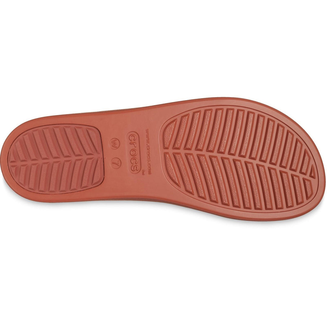Women's Crocs 208728 Brooklyn Slide in Spice - Image 7