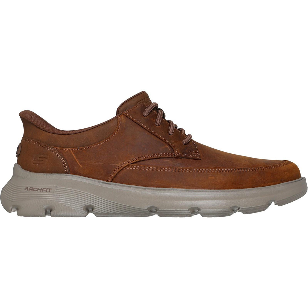 Men's Relaxed Fit Skechers 205517 Slip-ins Arch Fit Garza Rowan Trainers in Black - Image 7