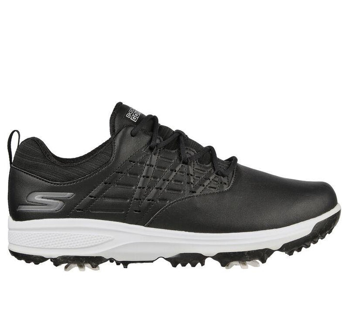 Women's Wide Fit Skechers 17001 Go Golf Pro V.2 Sports Trainers in Charcoal/Pink - Image 1