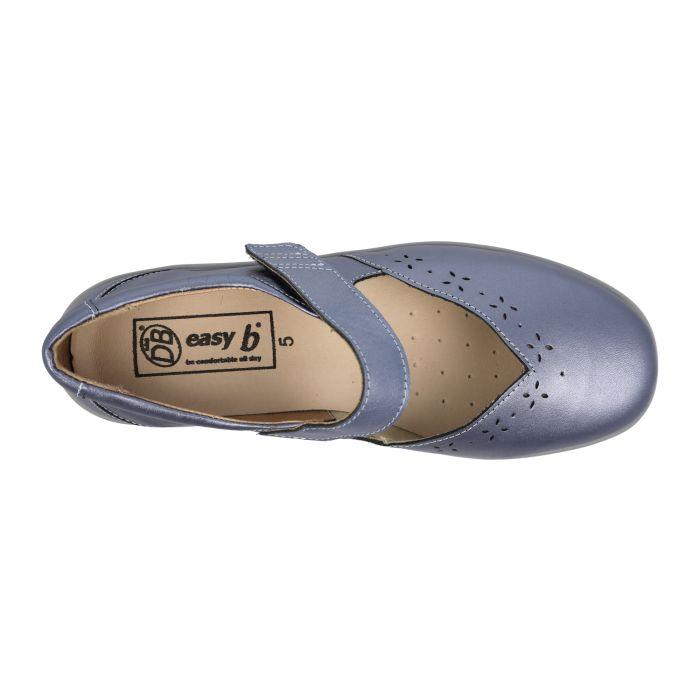 Women's Wide Fit DB Monkey Shoes in Sky Blue - Image 1