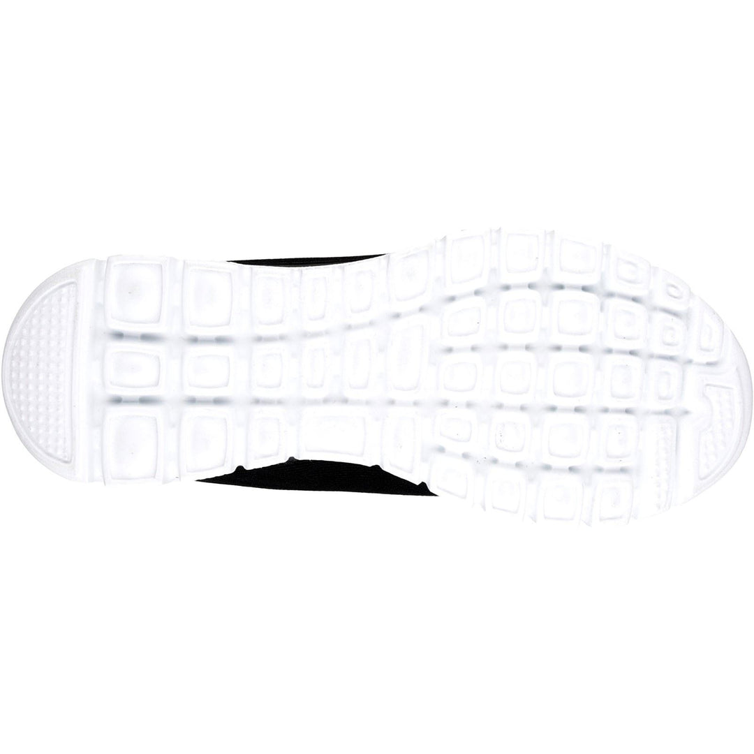 Women's Wide Fit Skechers 12615 Graceful Get Connected Sports Trainers - Black/Turquoise in Black/Turquoise - Image 5