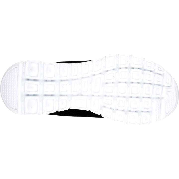 Women's Wide Fit Skechers 12615 Graceful Get Connected Sports Trainers - Black/Turquoise in Black/Turquoise - Image 1