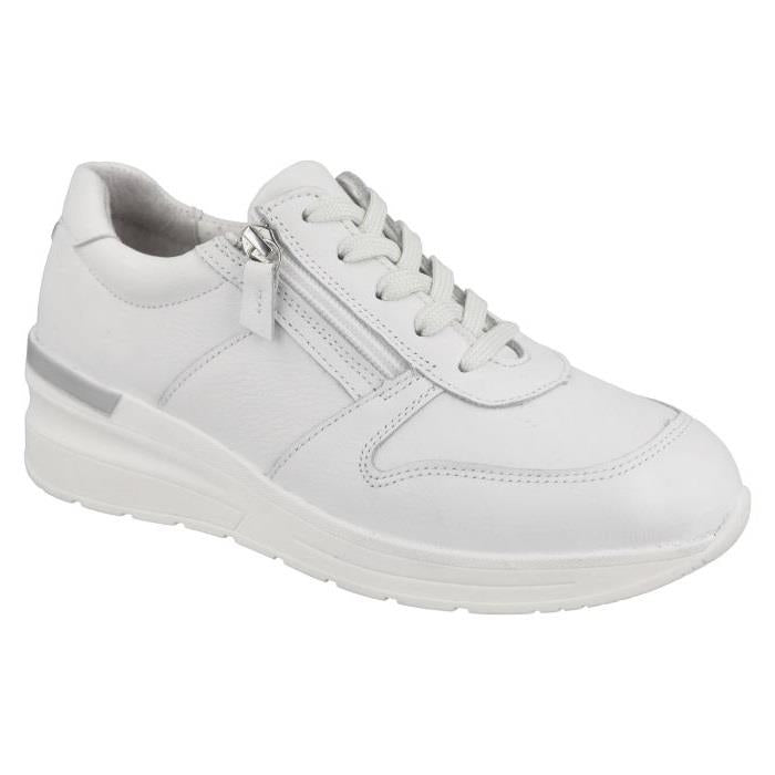 Women's Wide Fit DB Farndish Trainers in Black - Image 1