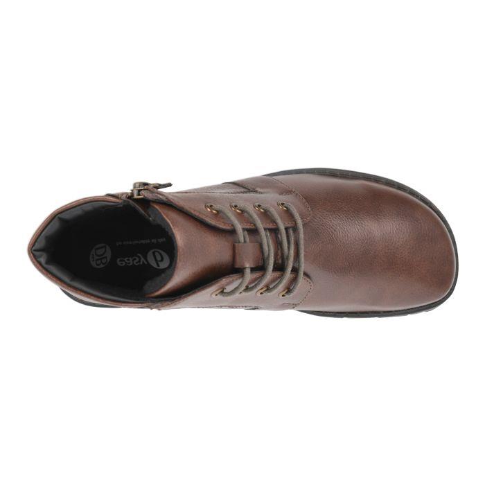 Women's Wide Fit DB Selby Boots in Black Synthetic - Image 1